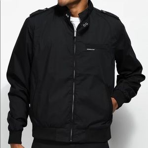 NWOT Members Only Iconic Black Racer Jacket